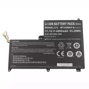 Batterie pour ordinateur portable CLEVO 3ICP7/34/95-2