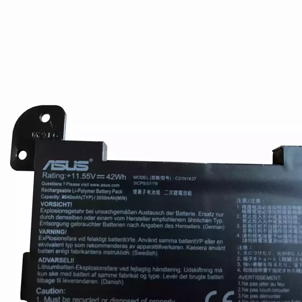 Batterie pour ordinateur portable ASUS C31N1637 – Image 3