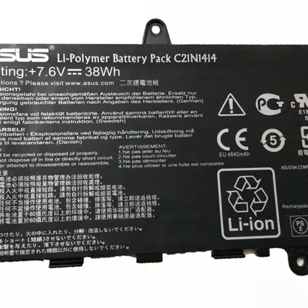 Batterie pour ordinateur portable ASUS C21N1414 – Image 3