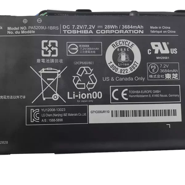 Batterie pour ordinateur portable TOSHIBA Satellite L10W-B,Satellite L10W-C – Image 3