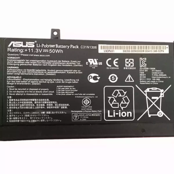 Batterie pour ordinateur portable ASUS C31N1306 – Image 3