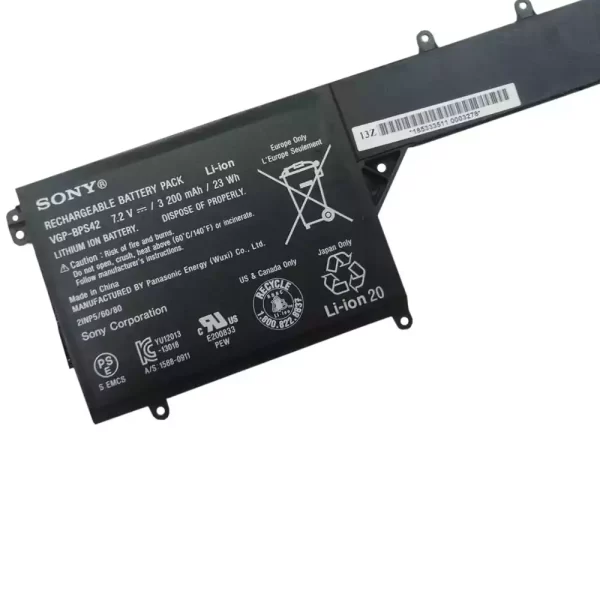 Batterie pour ordinateur portable SONY VGP-BPS42 – Image 3