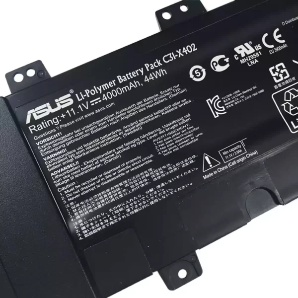 Batterie pour ordinateur portable ASUS C31-X402 – Image 3