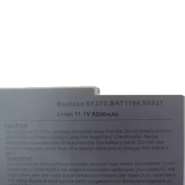 Batterie pour ordinateur portable DELL Latitude D600,Latitude D610 – Image 3