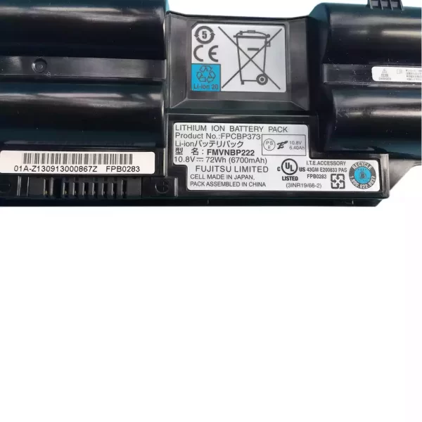 Batterie pour ordinateur portable FUJITSU Lifebook T732,Lifebook T734,Lifebook T902 – Image 3