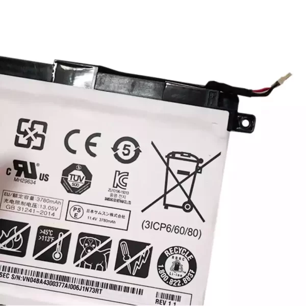 Batterie pour ordinateur portable SAMSUNG NP8500GM – Image 4