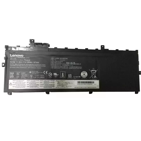 Batterie pour ordinateur portable Lenovo Thinkpad X1 Carbon 2018