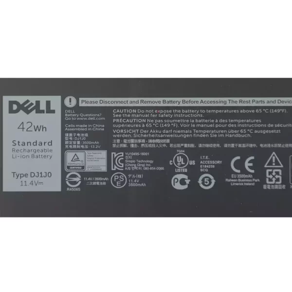 Batterie pour ordinateur portable DELL DJ1J0 – Image 3