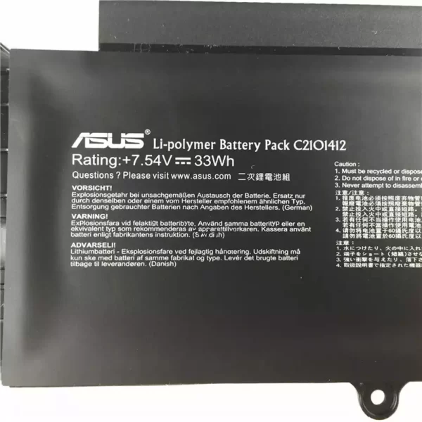 Batterie pour ordinateur portable Asus C21O1412,C2101412 – Image 3