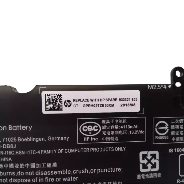 Batterie pour ordinateur portable HP SS03XL – Image 3