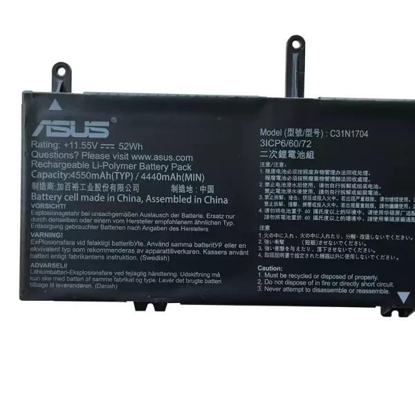 Batterie pour ordinateur portable ASUS C31N1704 – Image 3