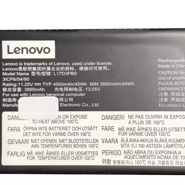 Batterie pour ordinateur portable LENOVO Ideapad 330-15ICH – Image 3