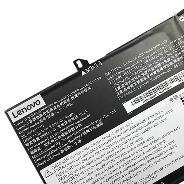 Batterie pour ordinateur portable LENOVO 5B10Q22883,5B10Q22882 – Image 3