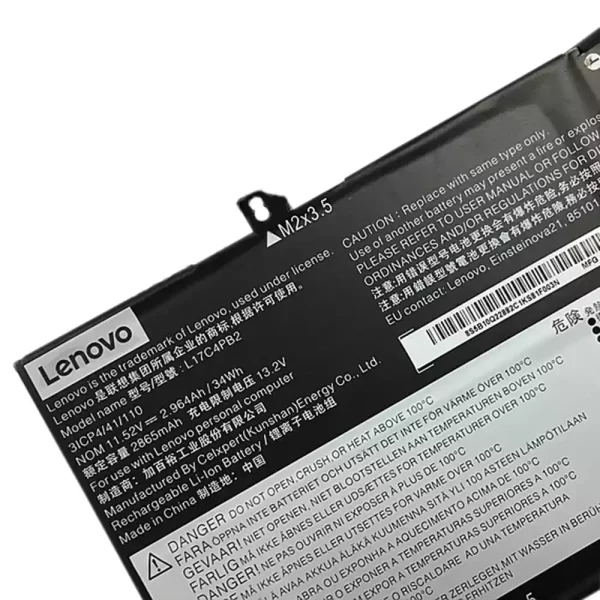 Batterie pour ordinateur portable LENOVO 5B10Q22883,5B10Q22882 – Image 4