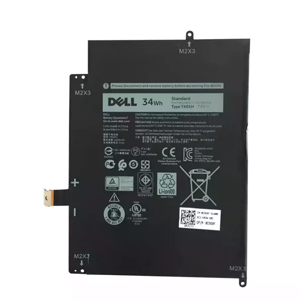 Batterie pour ordinateur portable DELL OWYCVV,0WYCVV