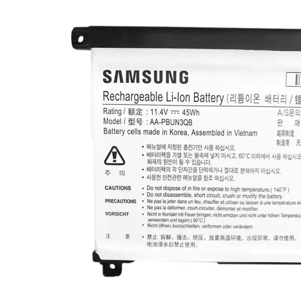 Batterie pour ordinateur portable SAMSUNG NP740U3L,NP740U3M,NP740U5M,NP740U5L – Image 3