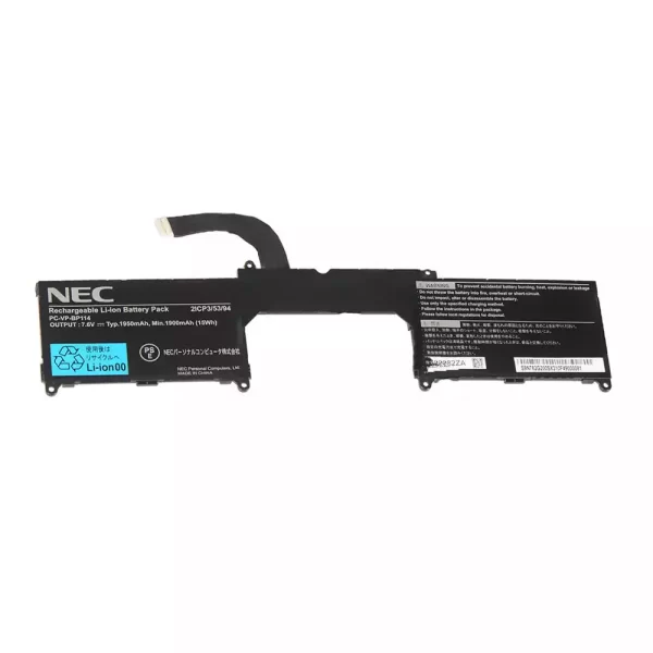 Batterie pour ordinateur portable NEC PC-VP-BP114