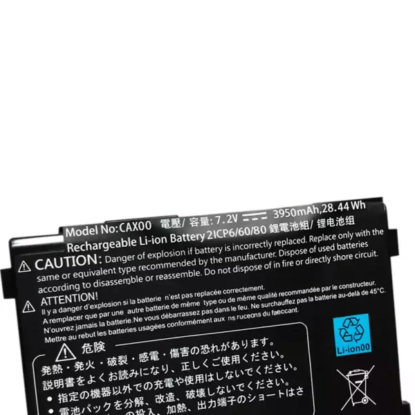 Batterie pour ordinateur portable Getac CAX00,CAXOO – Image 3