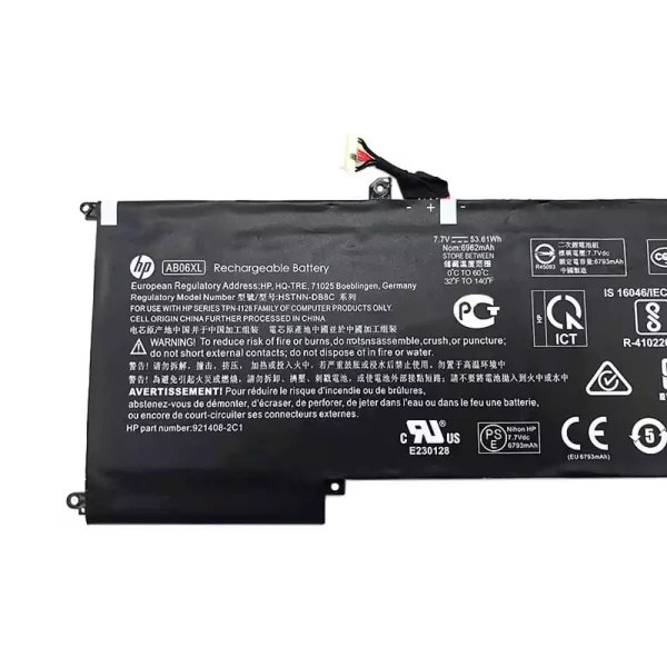 Batterie pour ordinateur portable HP HSTNN-DB8C,TPN-I128 – Image 3