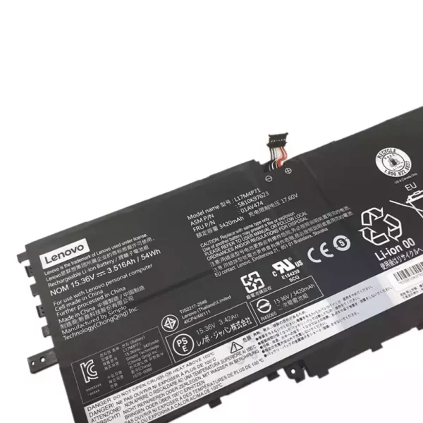 Batterie pour ordinateur portable LENOVO 01AV474,SB10K97623 – Image 3