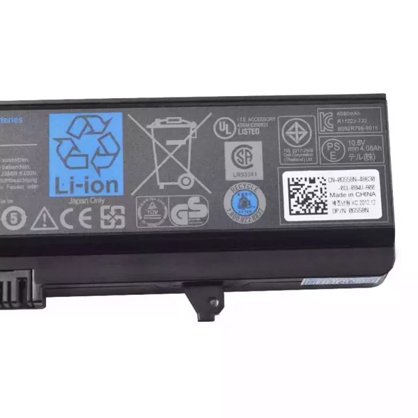 Batterie pour ordinateur portable DELL X284G,C601H,GW240,RN873,M911G,RU586 – Image 4