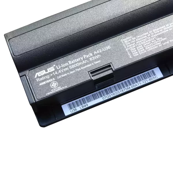 Batterie pour ordinateur portable ASUS A42-U36,A41-U36,A32-U36 – Image 3