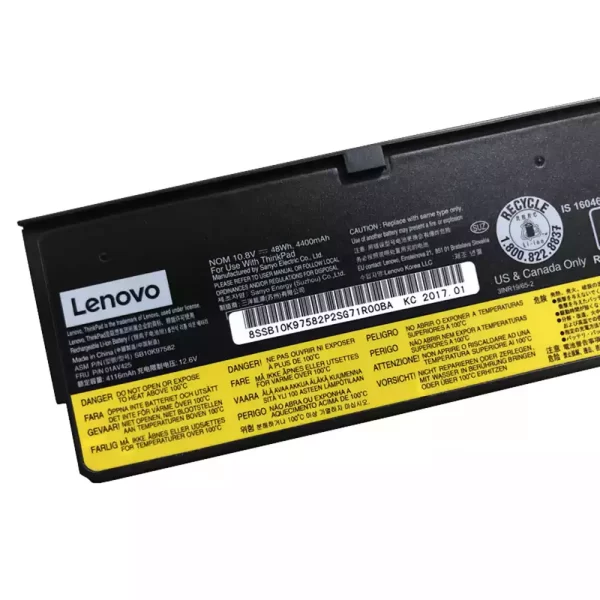 Batterie pour ordinateur portable LENOVO SB10K97582,SB10K97583 – Image 3