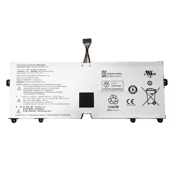 Batterie pour ordinateur portable LG Gram 13Z970,Gram 13Z980,Gram 13Z990