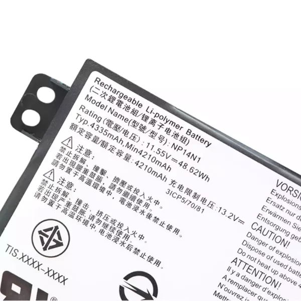 Batterie pour ordinateur portable GETAC NP14N1 – Image 2