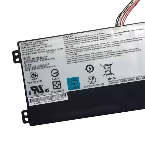Batterie pour ordinateur portable GETAC NP14N1 – Image 3