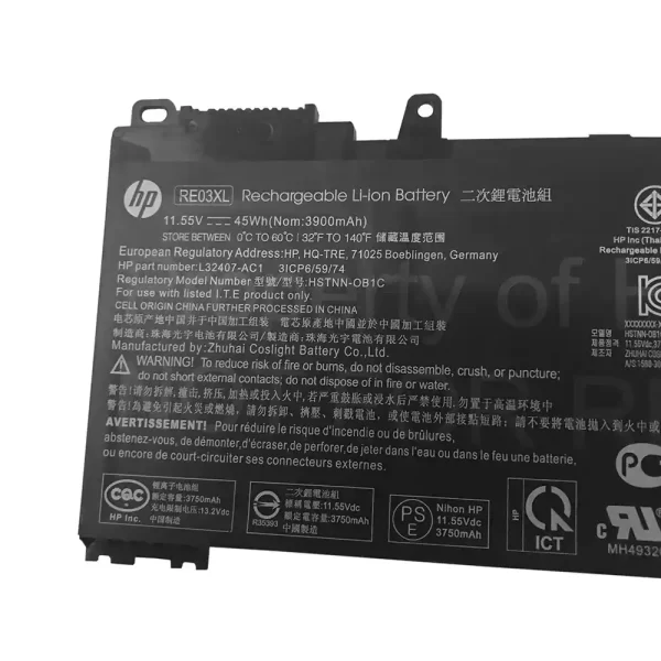 Batterie pour ordinateur portable HP ProBook 430 G6,ProBook 450 G6, – Image 3