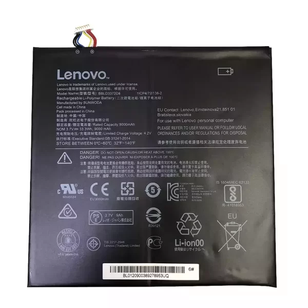 Batterie pour ordinateur portable LENOVO 5B10N38140