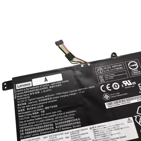 Batterie pour ordinateur portable LENOVO L18L4PF0 – Image 3
