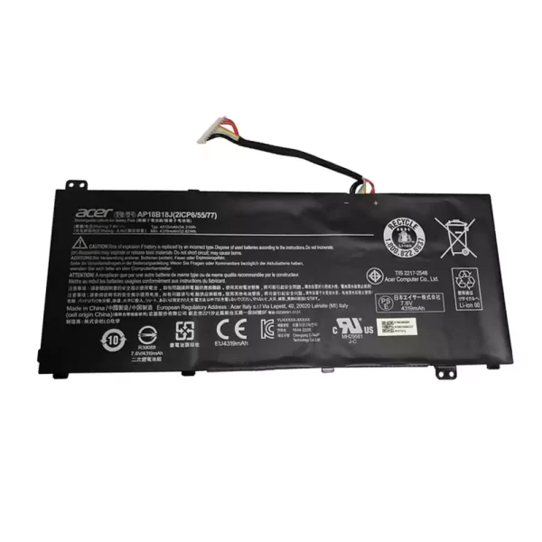 Batterie pour ordinateur portable ACER AP18B18J