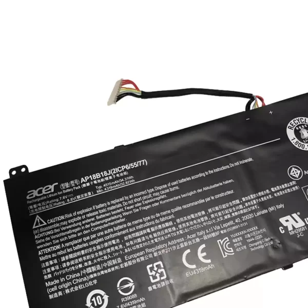 Batterie pour ordinateur portable ACER AP18B18J – Image 3