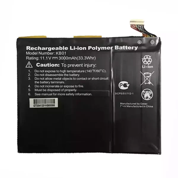 Batterie pour ordinateur portable Getac Gaution KB01