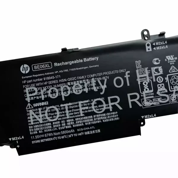 Batterie pour ordinateur portable HP BE06XL – Image 3