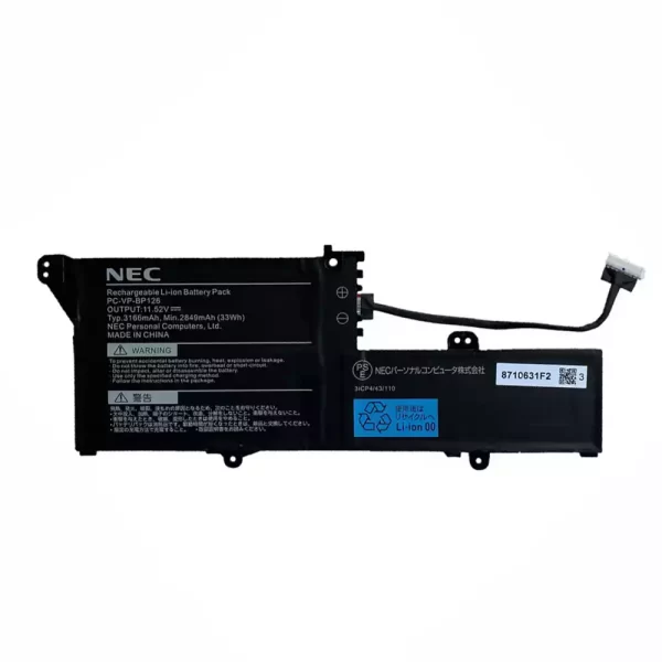 Batterie pour ordinateur portable NEC PC-VP-BP120,PC-VP-BP126