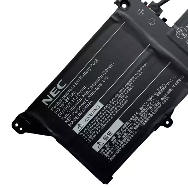 Batterie pour ordinateur portable NEC PC-VP-BP120,PC-VP-BP126 – Image 3