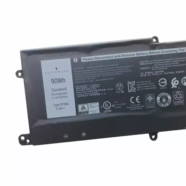 Batterie pour ordinateur portable DELL DT9XG – Image 3