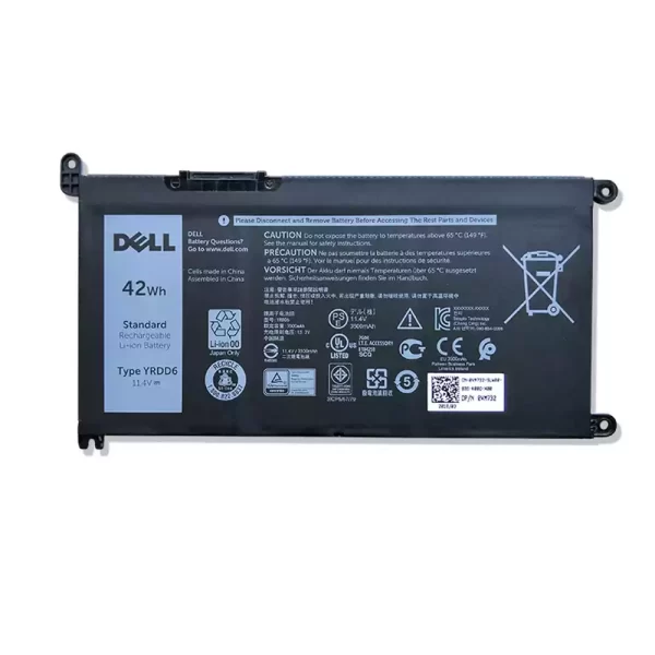 Batterie pour ordinateur portable DELL YRDD6