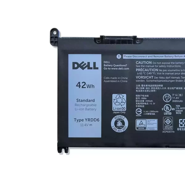 Batterie pour ordinateur portable DELL YRDD6 – Image 3
