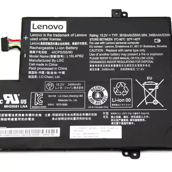 Batterie pour ordinateur portable LENOVO Ideapad 720S-14IKB,V720-14 – Image 3