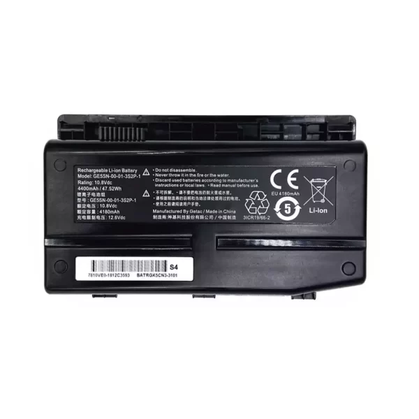Batterie pour ordinateur portable MACHENIKE F117-F2k/F1K,MECHREVO X6Ti-s,X7Ti-s,Shinelon T1TI-781SN3