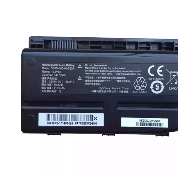 Batterie pour ordinateur portable MACHENIKE F117-F2k/F1K,MECHREVO X6Ti-s,X7Ti-s,Shinelon T1TI-781SN3 – Image 3