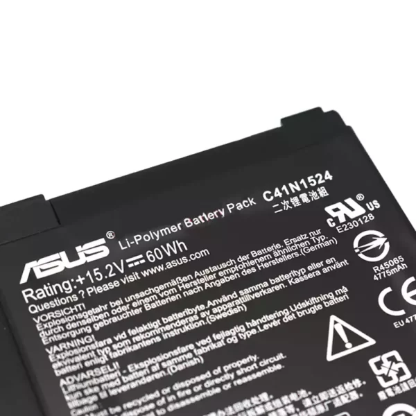 Batterie pour ordinateur portable ASUS C41N1524 – Image 3