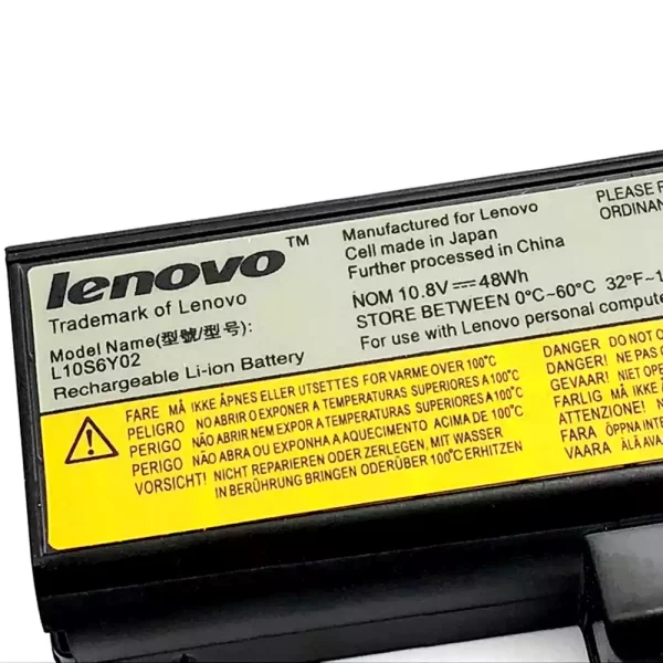 Batterie pour ordinateur portable LENOVO L10S6Y02 L10S6F02 – Image 2