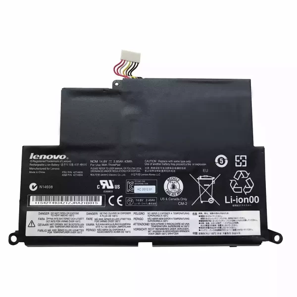 Batterie pour ordinateur portable LENOVO 42T4984,42T4934