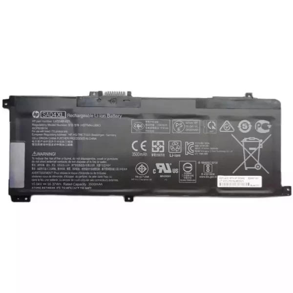 Batterie pour ordinateur portable HP HSTNN-LB8O HSTNN-LB80 HSTNN-OB1F HSTNN-OB1G HSTNN-UB7U