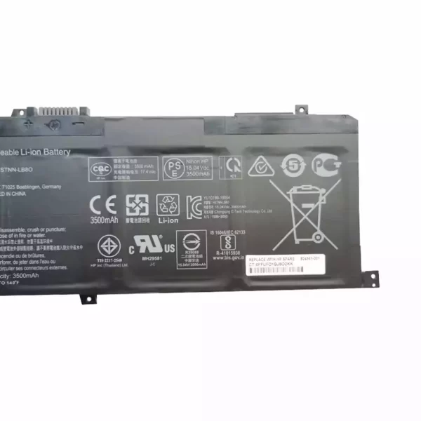Batterie pour ordinateur portable HP HSTNN-LB8O HSTNN-LB80 HSTNN-OB1F HSTNN-OB1G HSTNN-UB7U – Image 4